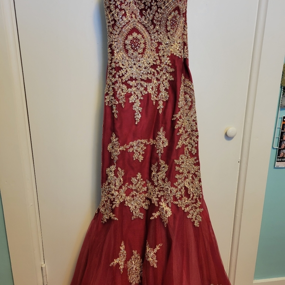 Red Prom Dress - Picture 2 of 3